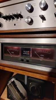 LUXMAN M 150 Endstufe mit VU-Metern Japan 1974